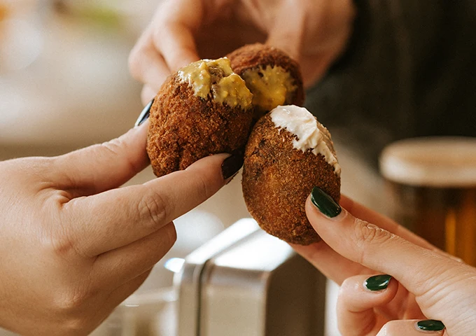 O Melhor Croquete com Mostarda Croqueteria